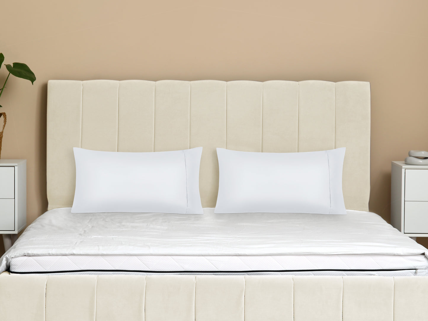 Pillow Cases Set of 2, Pillow Covers with Envelope Closure, Gift for Women Men