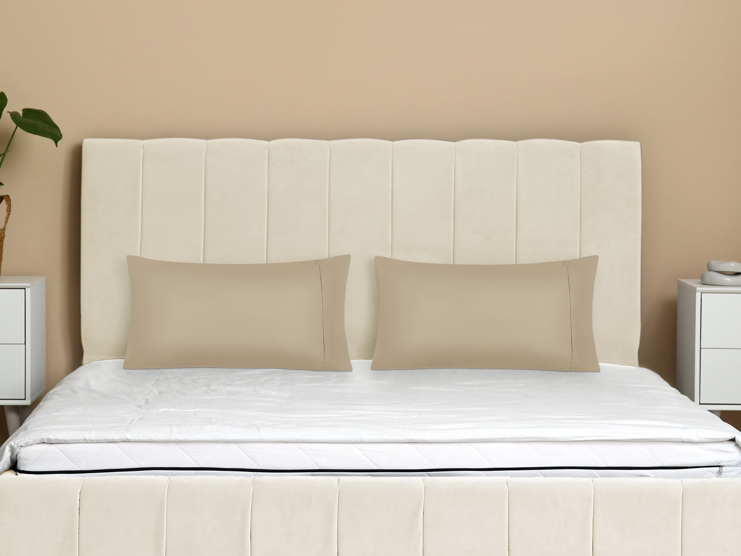 Pillow Cases Set of 2, Pillow Covers with Envelope Closure, Gift for Women Men