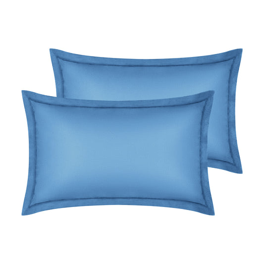 Velvet Pillow Cases Queen Size Set of 2, Pillow Covers with Zipper Closure