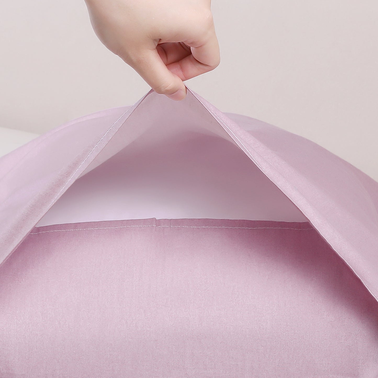 Pillowcase for Hair and Skin Breathable, Soft Floral Pillow Cases Set of 2 with Envelope Closure