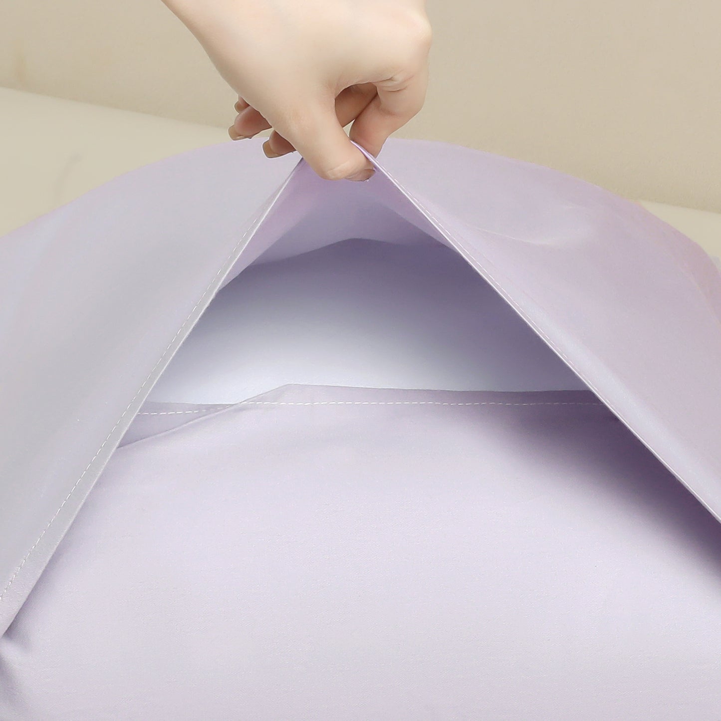 Pillowcase for Hair and Skin Breathable, Soft Floral Pillow Cases Set of 2 with Envelope Closure