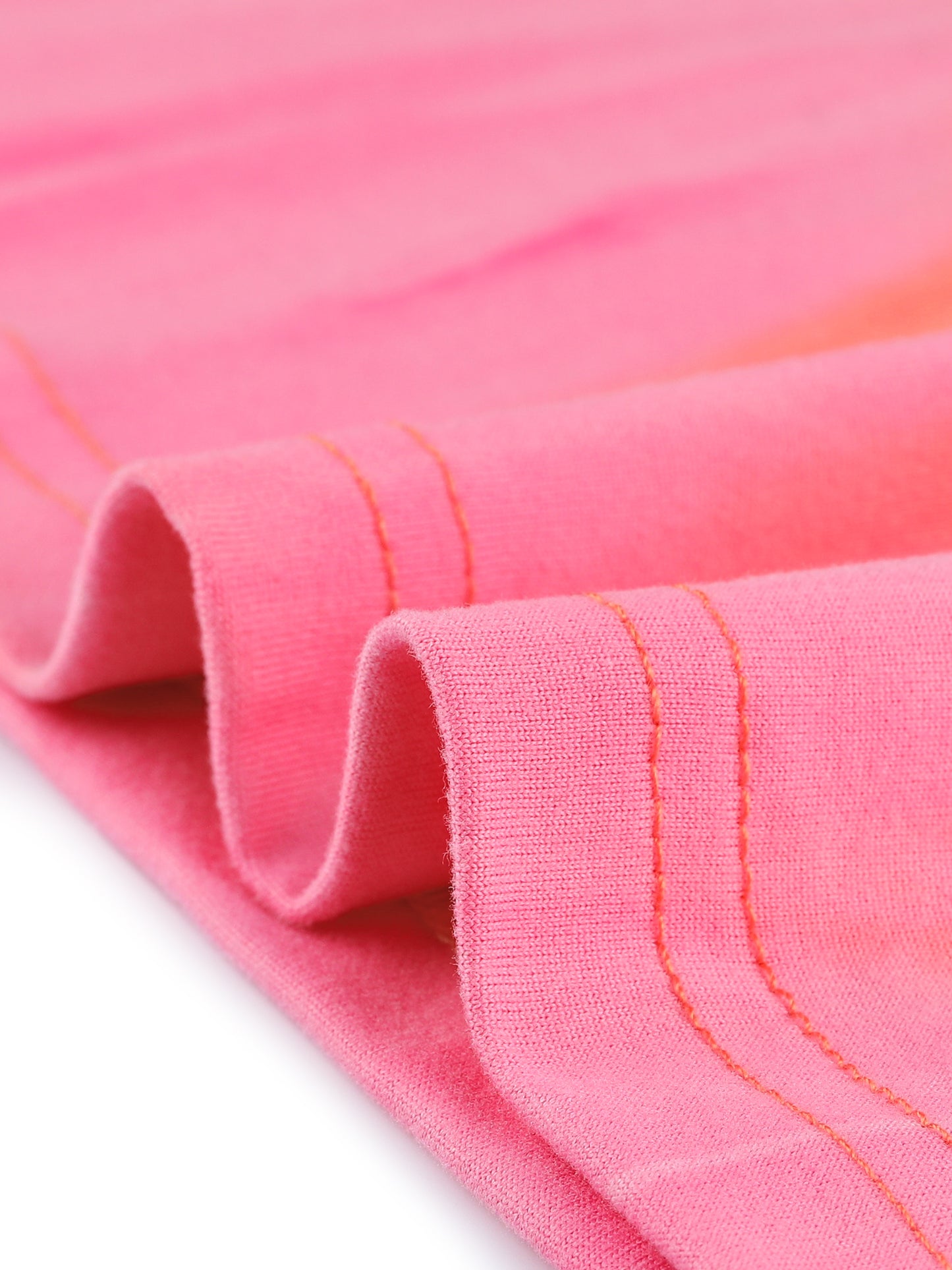 Women Plus Size T Shirt V Neck 3/4 Sleeve Loose Casual Blouse Striped Tie Dye Print