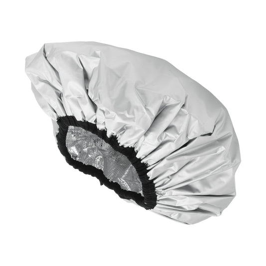 1 Pc Women Portable Shower Cap for Bathroom Hotel Gray