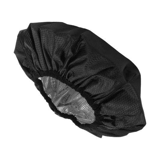 1 Pc Women Portable Shower Cap for Bathroom Hotel Black