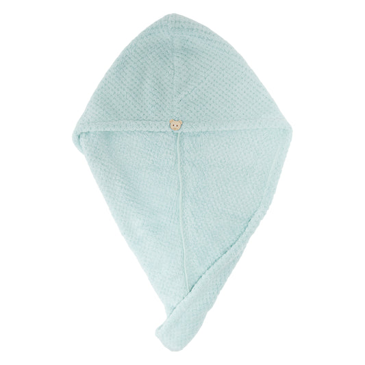 1 Pc Women Soft Breathable Hair Drying Towel for Bathroom Blue