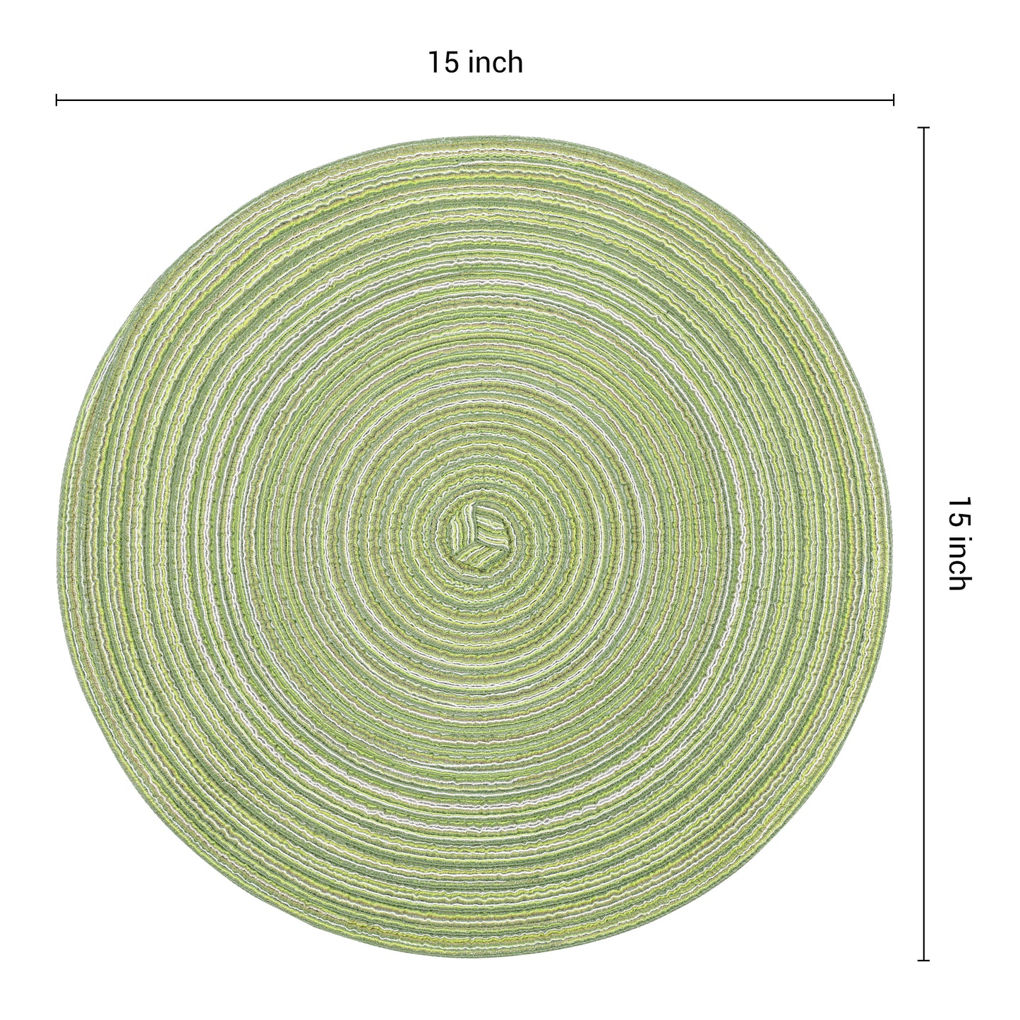 Farmhouse Placemats Set of 6 for Dining Table Decor Indoor Outdoor Washable Wipe Clean 15*15in