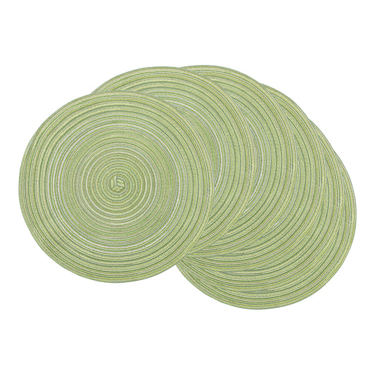 Farmhouse Placemats Set of 6 for Dining Table Decor Indoor Outdoor Washable Wipe Clean 15*15in