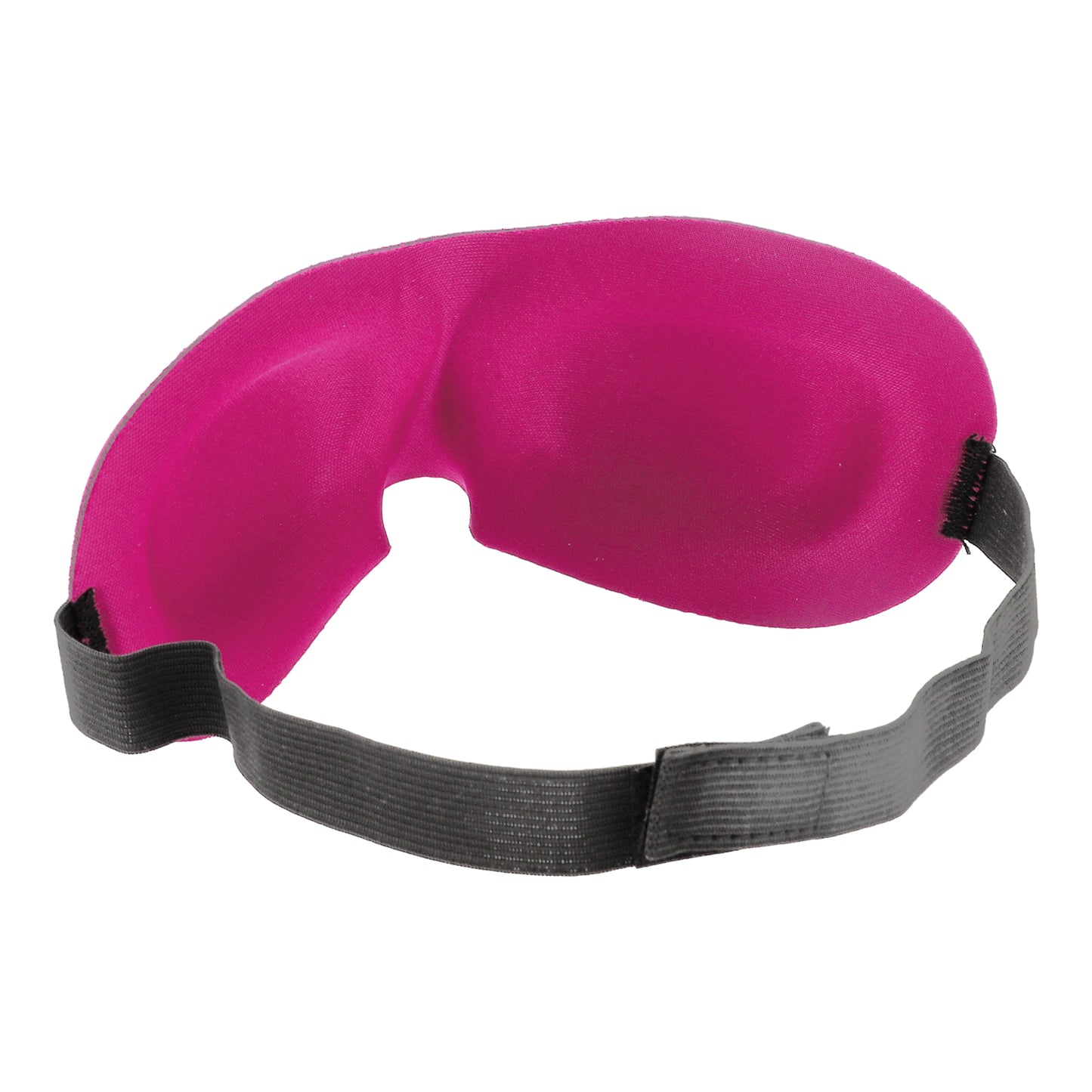 Breathable Elastic Band 3D Sleep Mask for Travel Rest Rose Red