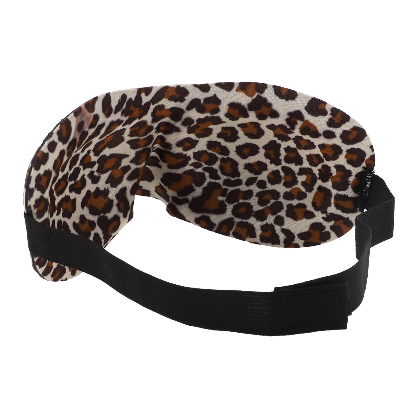 Breathable Leopards Pattern 3D Sleep Eye Mask for Rest Brown