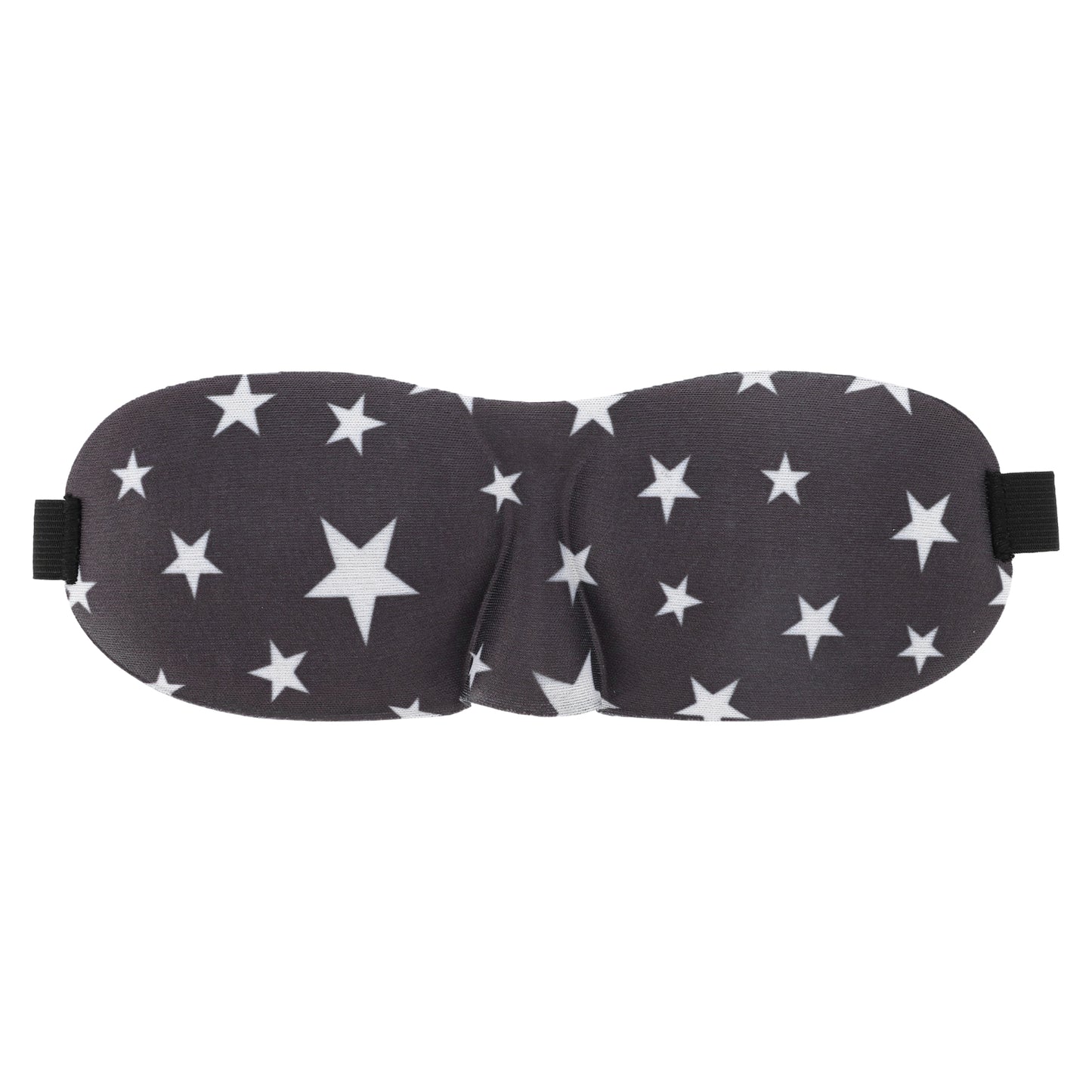 Breathable Stars Pattern Sleep Mask 3D Eye Shade Cover for Rest White