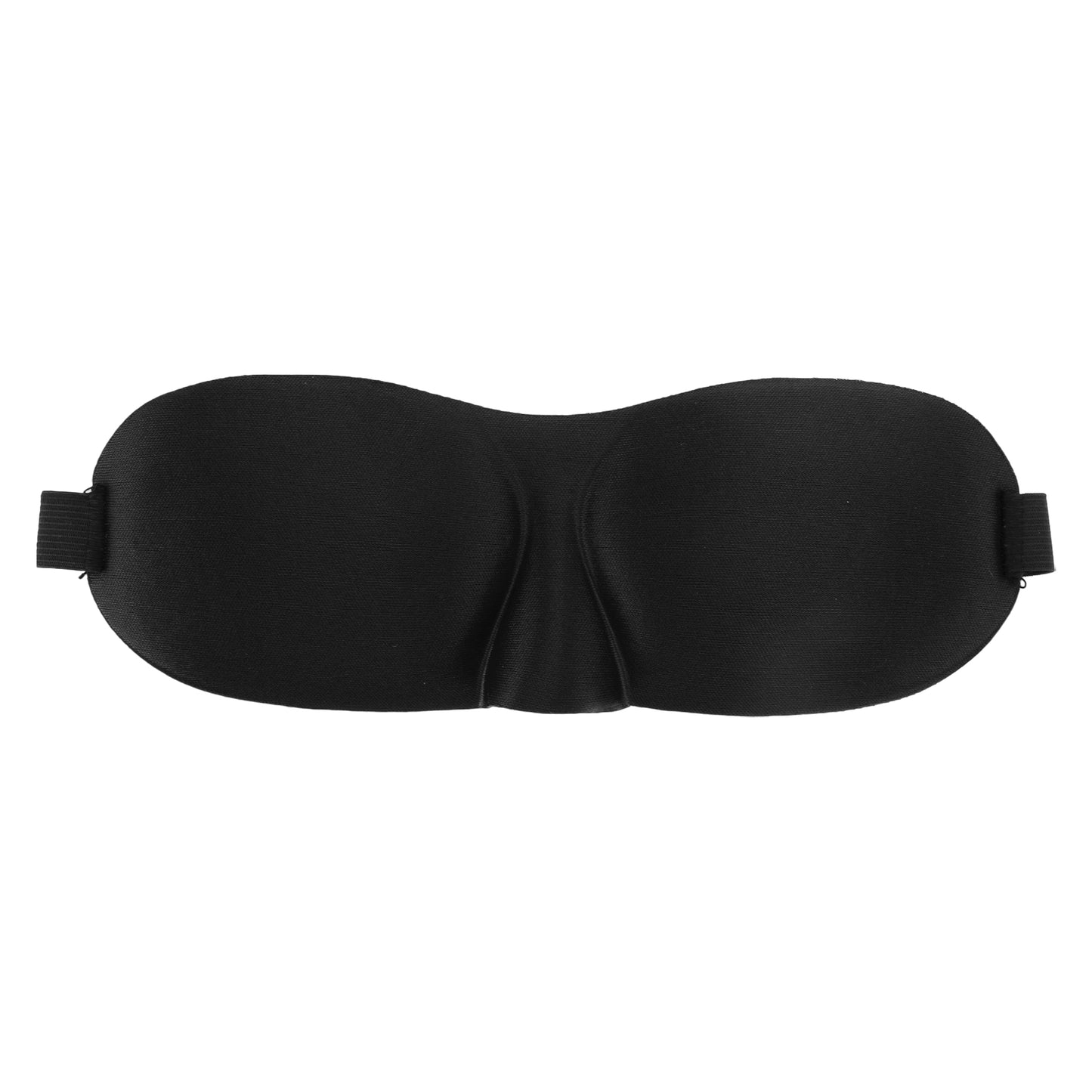 Breathable Elastic Band 3D Sleep Mask for Travel Rest Black