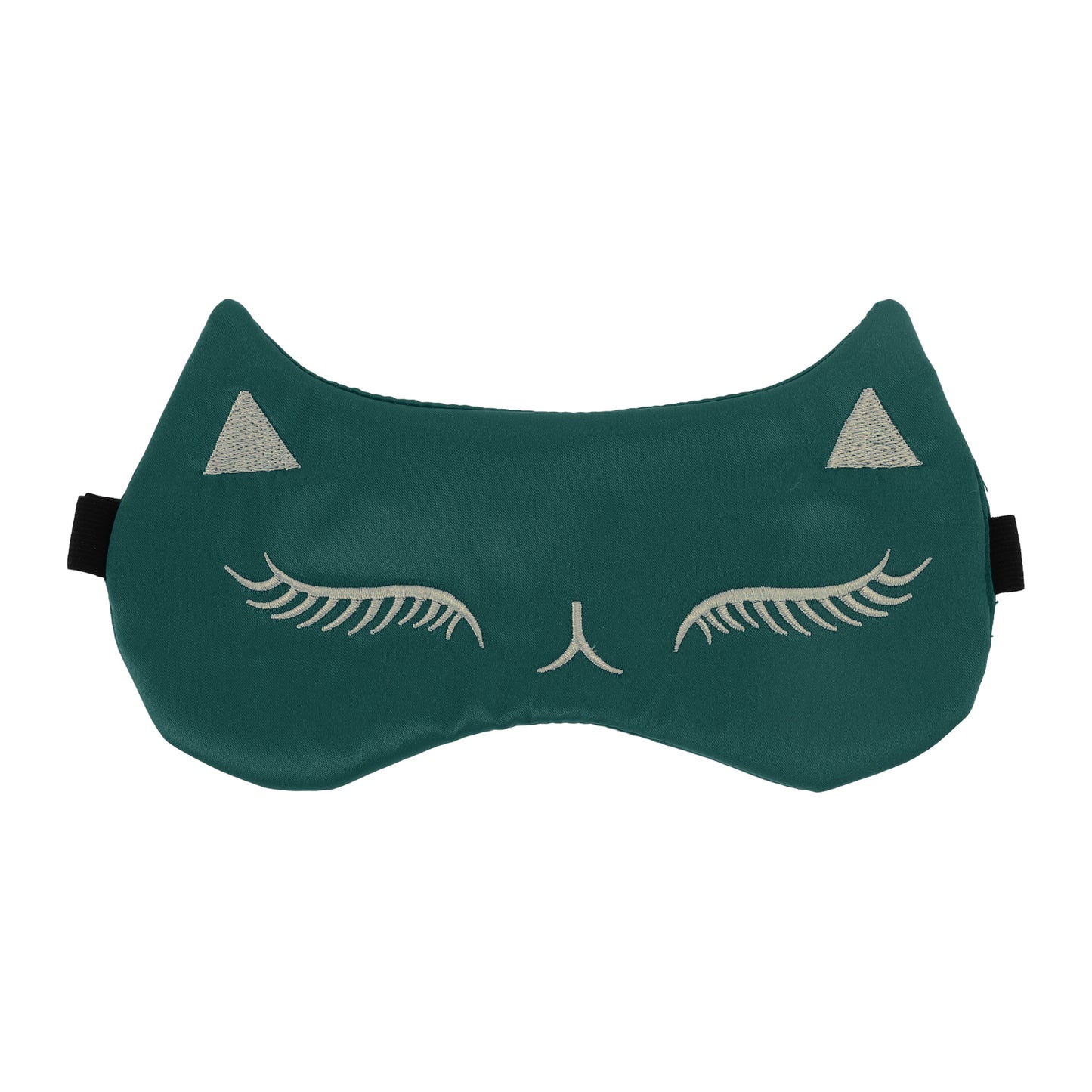 Soft Cartoon Sleep Mask Eye Shade Cover for Travel Dark Green