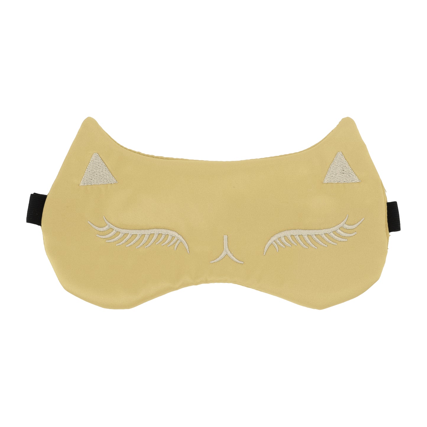 Soft Cartoon Sleep Mask Eye Shade Cover for Travel Gold Tone