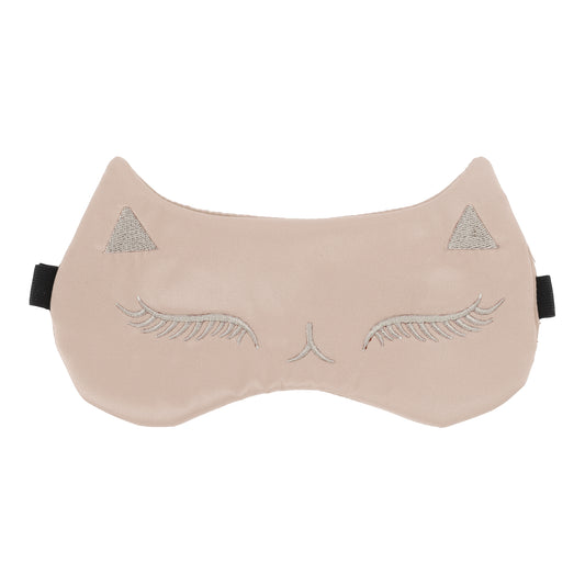 Soft Cartoon Sleep Mask Eye Shade Cover for Travel Champagne Pink