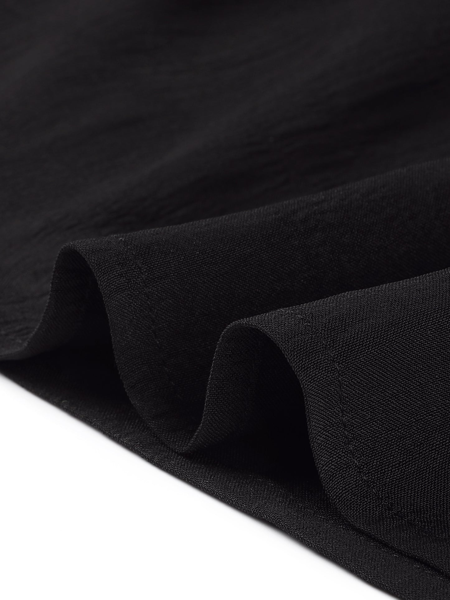 Falda larga bohemia para mujer, con cintura elástica, fluida, corte A, con capas y bolsillos.