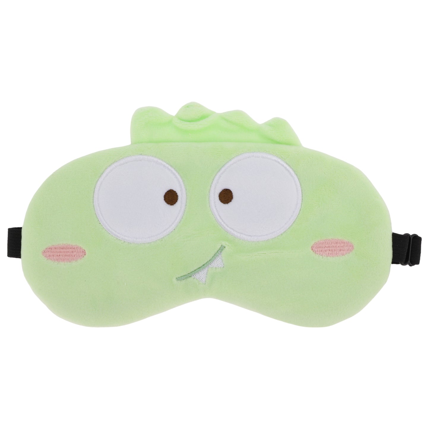 Soft Cartoon Monster Sleep Eye Mask for Travel Green