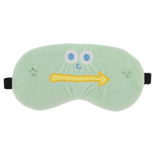 Soft Cartoon Arrow Sleep Eye Mask Shade Cover for Travel Green