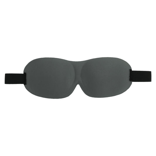 Breathable Magic Tapes 3D Sleep Mask Eye Shade Cover for Rest Gray
