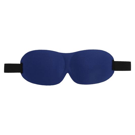 Breathable Magic Tapes 3D Sleep Mask Eye Shade Cover for Rest Blue