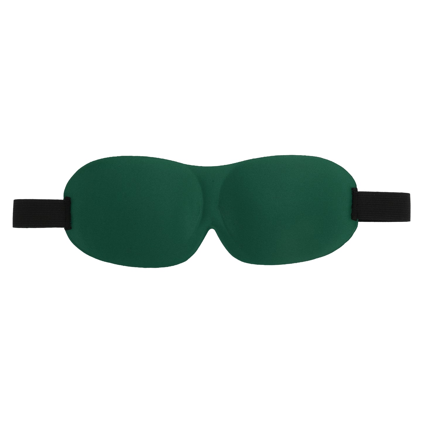 Breathable Magic Tapes 3D Sleep Mask Eye Shade Cover for Rest Green