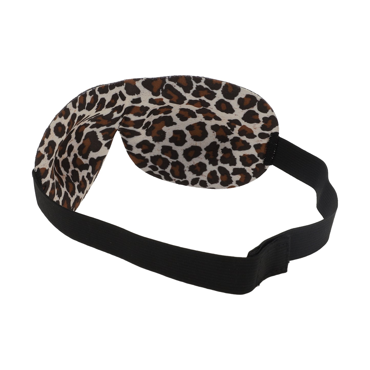 Breathable Magic Tapes 3D Sleep Mask Shade Cover for Rest Brown