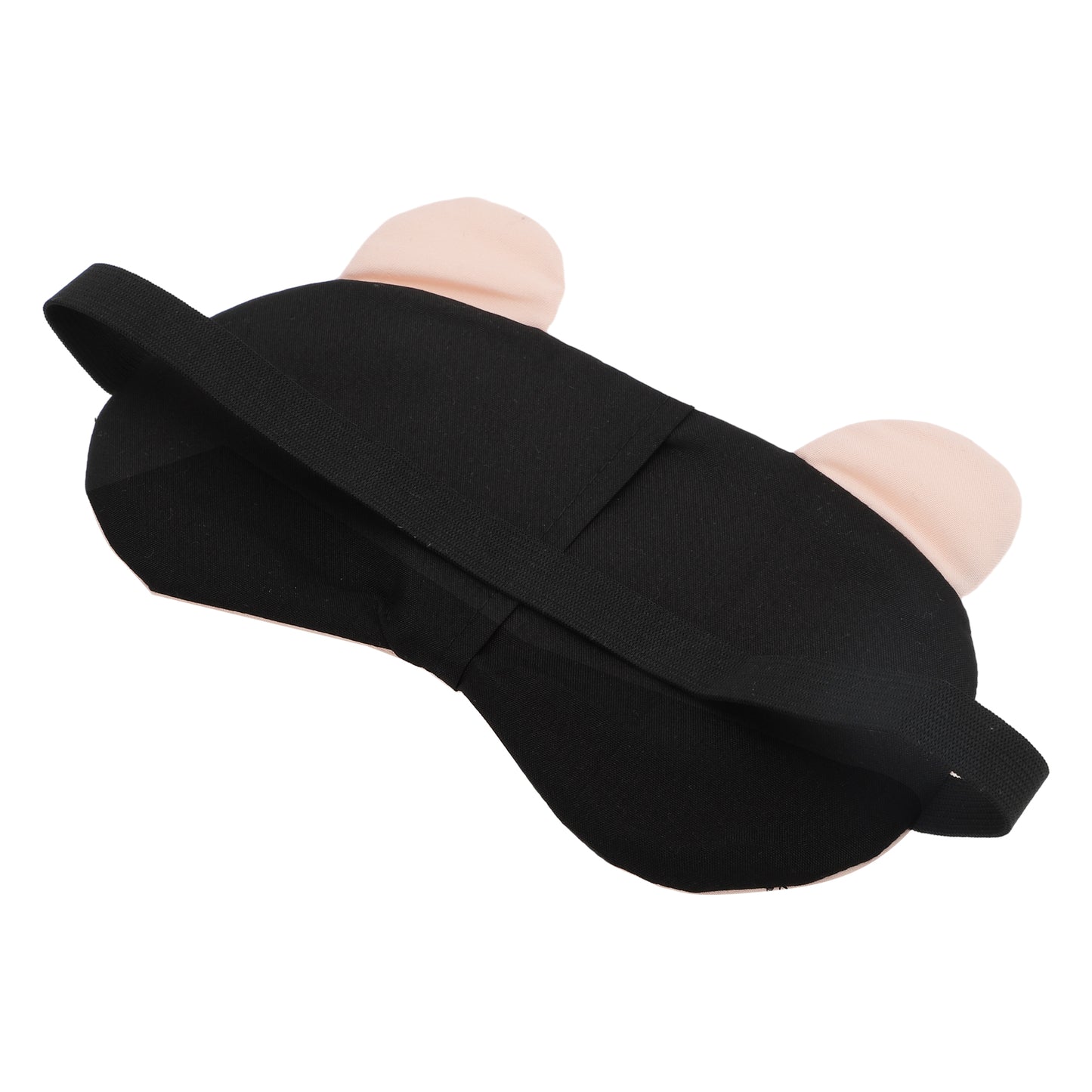Soft Cartoon Angry Eyes Sleep Mask Eye Shade Cover for Travel Pink