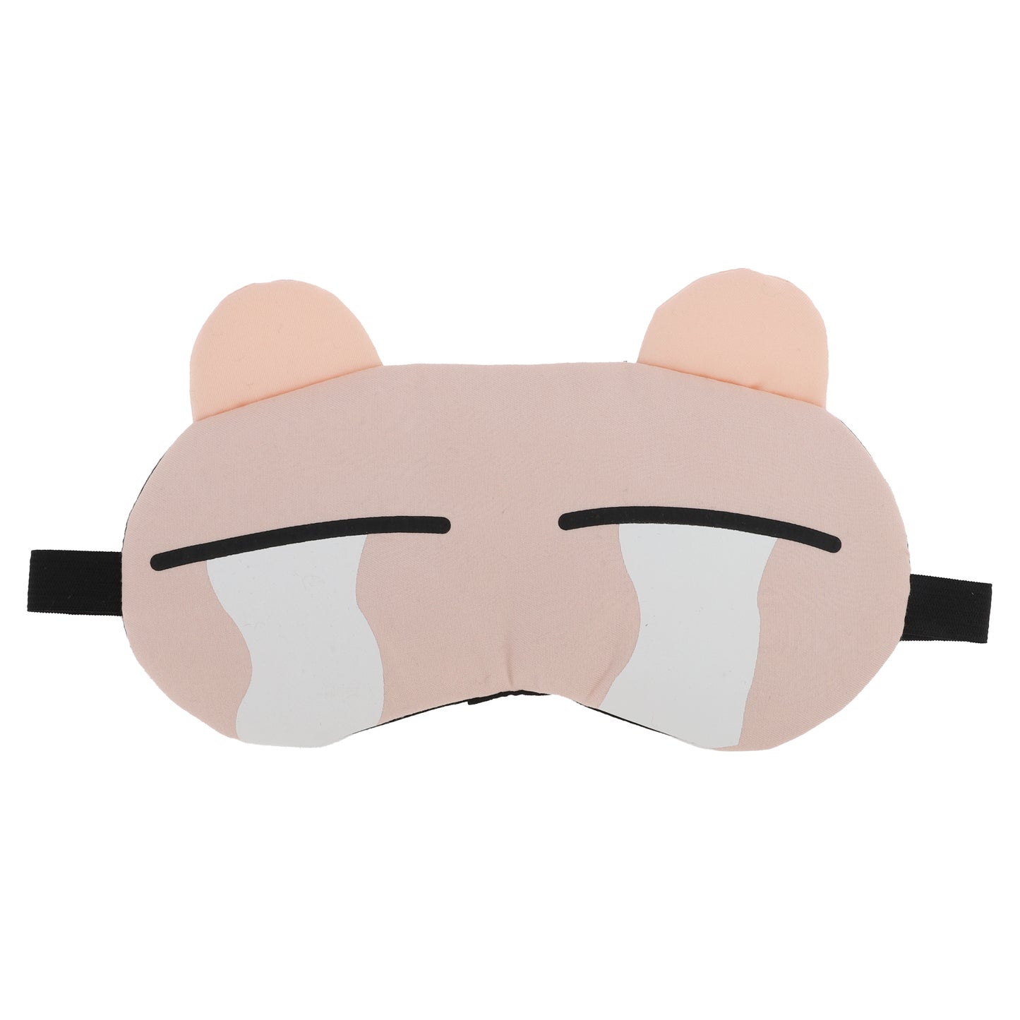 Soft Cartoon Tears Sleep Mask Eye Shade Cover for Travel Pink