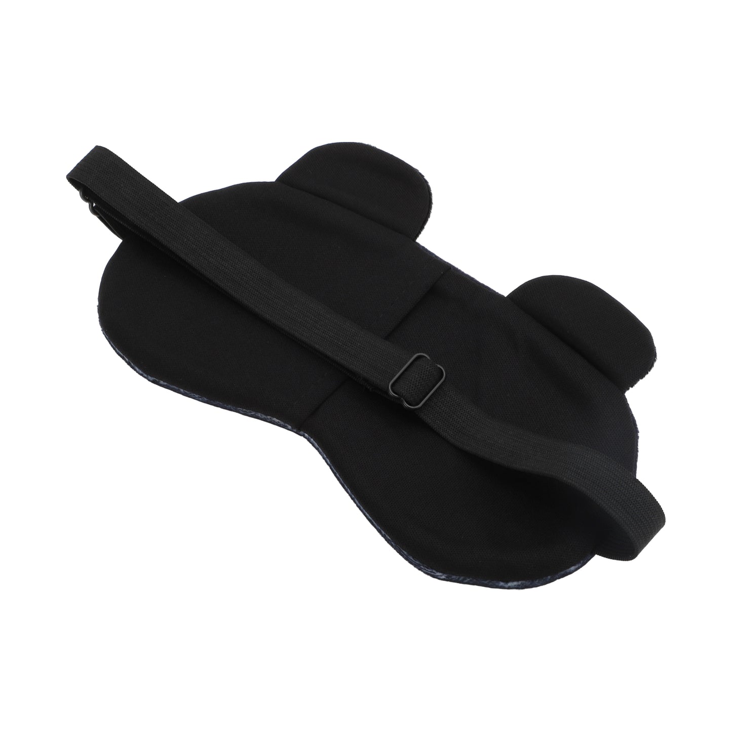 Cartoon Swimming Goggles Eye Sleep Mask for Travel Black Blue