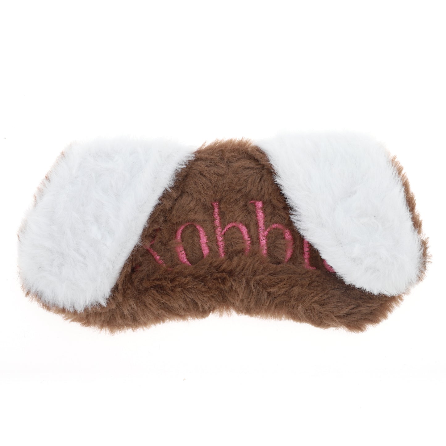 Soft Cartoon Ears Sleep Mask Eye Shade Cover Brown