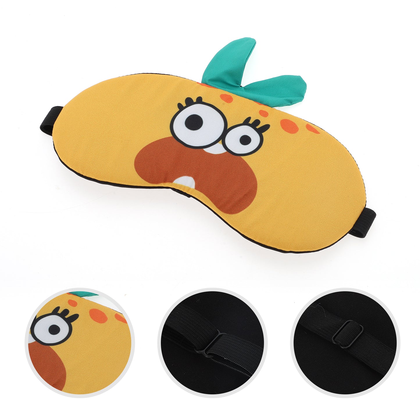 Soft Sleep Mask Cartoon Monsters Eye Shade Cover for Rest