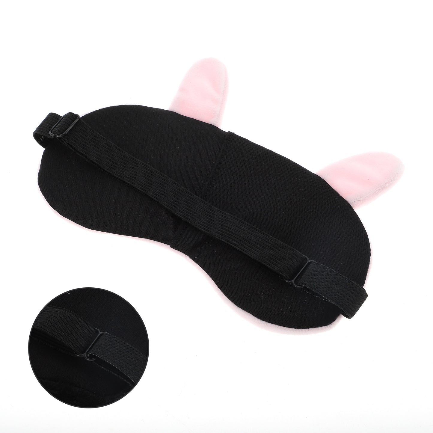 Soft Sleep Mask Love Eyes Eye Shade Cover for Rest Pink