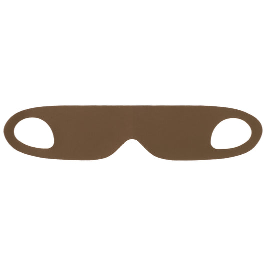 Soft Ear-hook Eyes Sleep Mask Eye Shade Cover for Rest Brown
