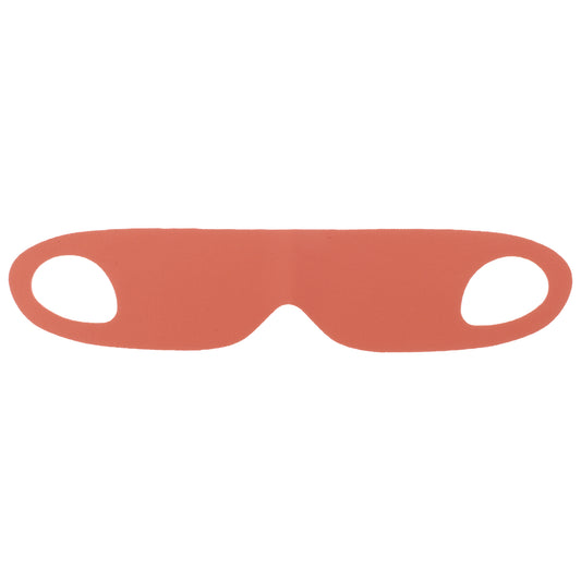 Soft Ear-hook Eyes Sleep Mask Eye Shade Cover for Rest Orange