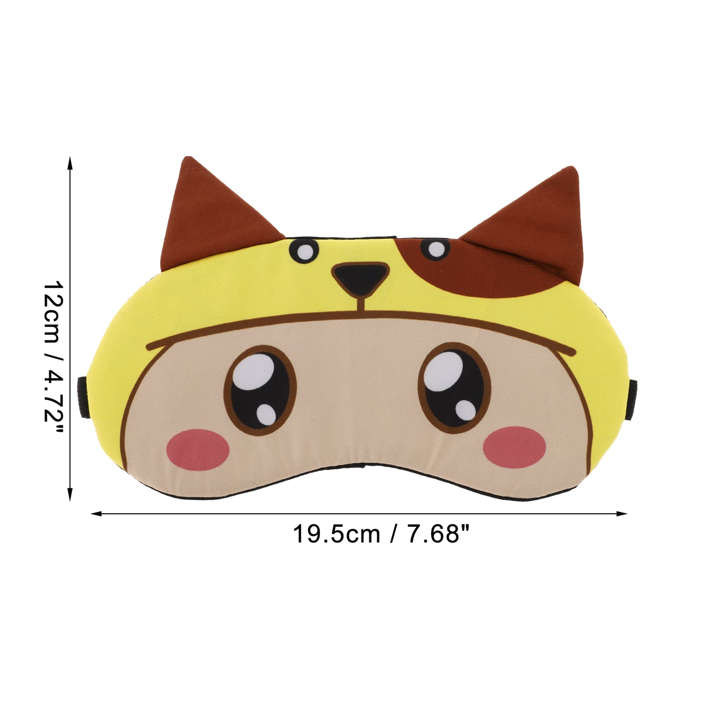 Soft Cartoon Chicken Eyes Sleep Mask Eye Shade Cover for Rest Yellow