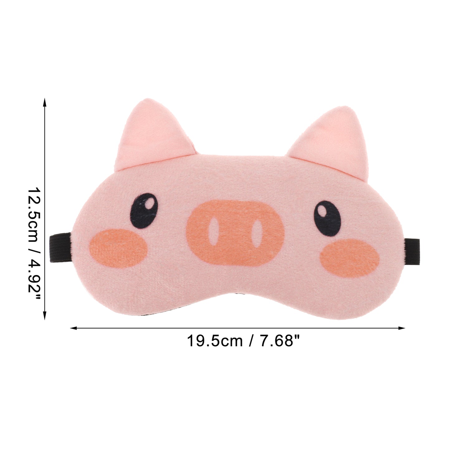 Soft Shy Pig Eyes Sleep Mask Eye Shade Cover for Rest Pink