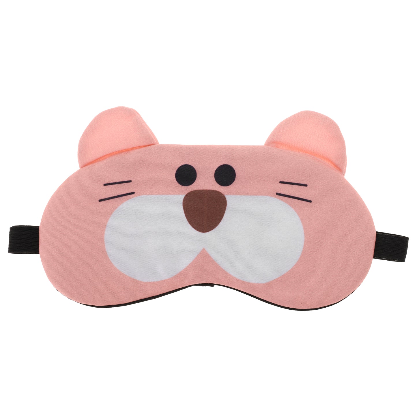 Soft Tiger Eyes Sleep Mask Eye Shade Cover for Rest Pink White