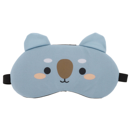 Soft Koala Eyes Sleep Mask Eye Shade Cover for Rest Gray