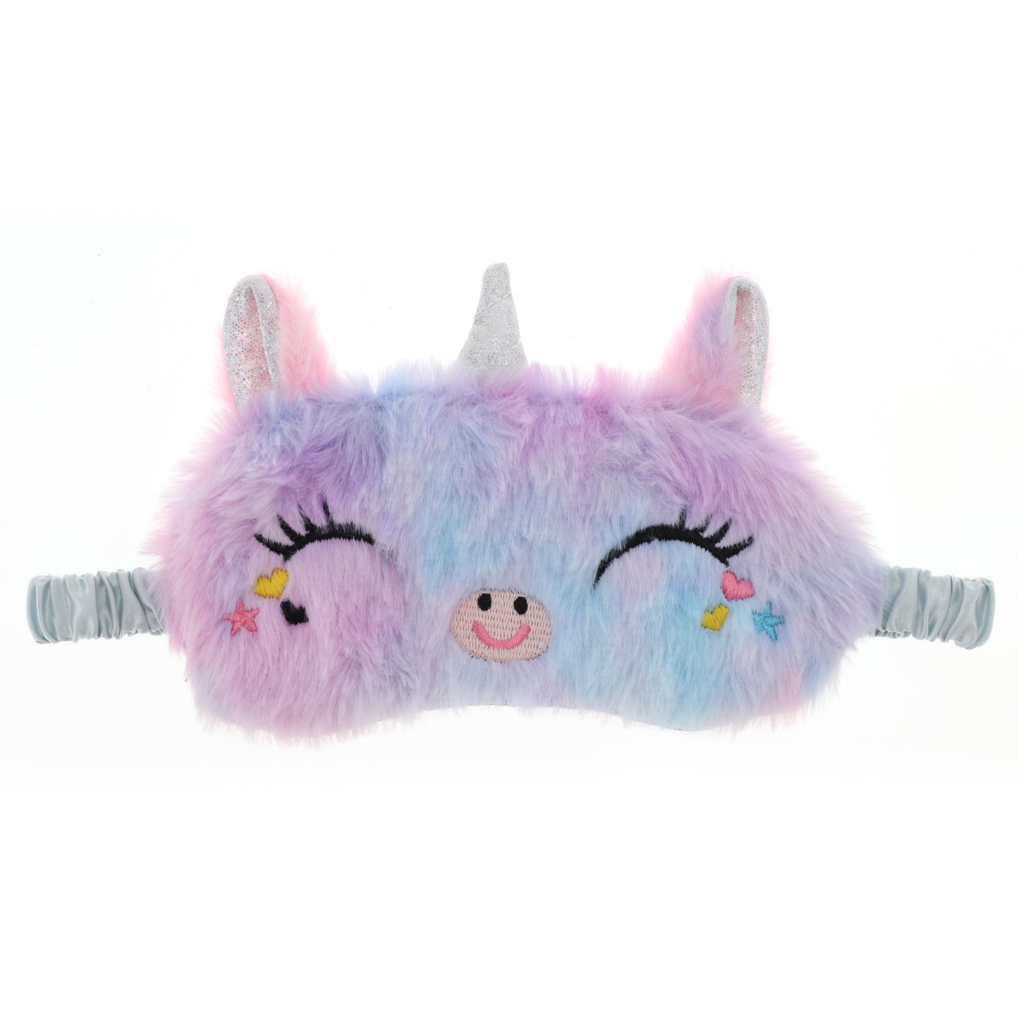 Soft Cartoon Style Eyes Sleep Mask for Rest for Travel Blue, Purple
