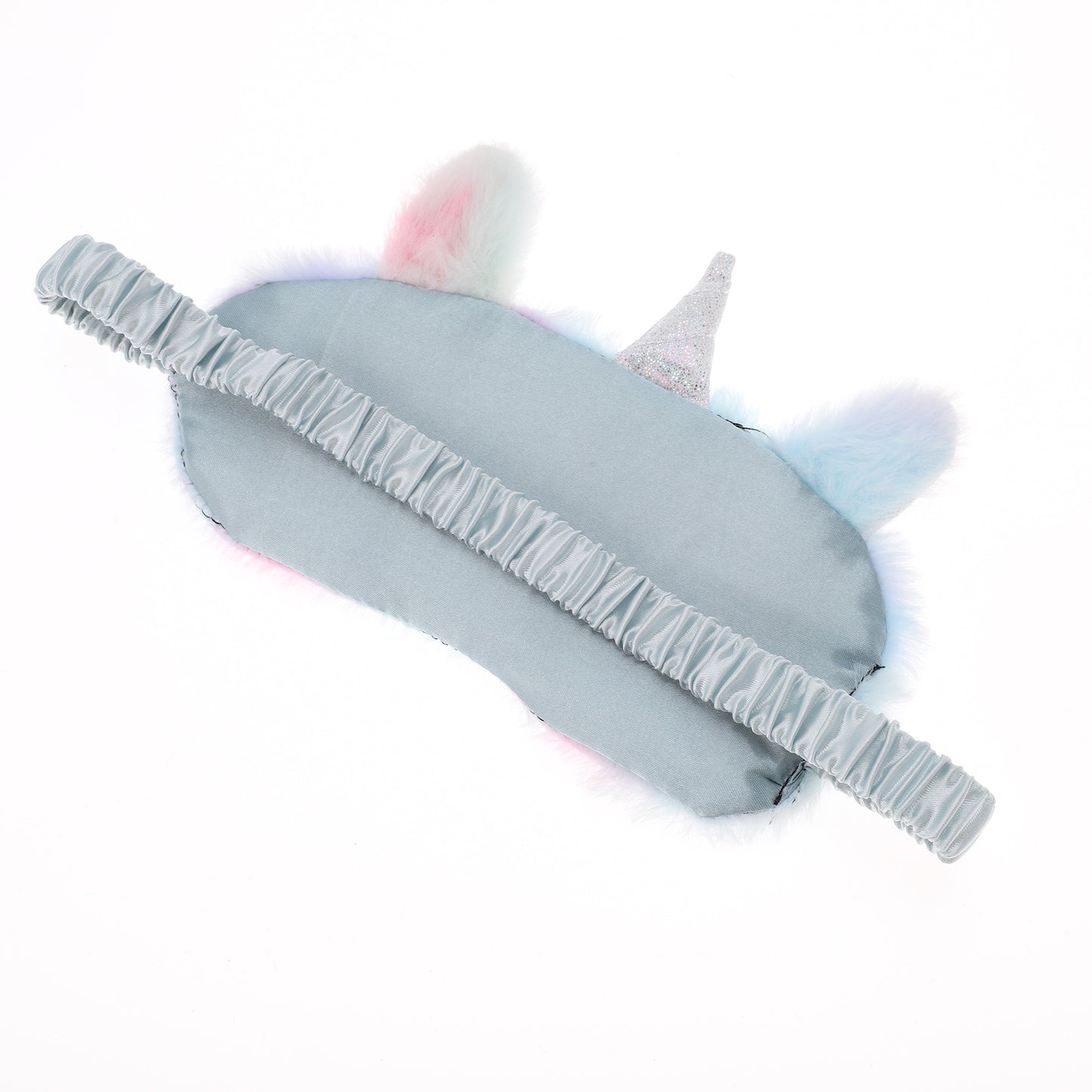 Breathable Soft Cartoon Eyes Sleep Mask Light Blue, Purple