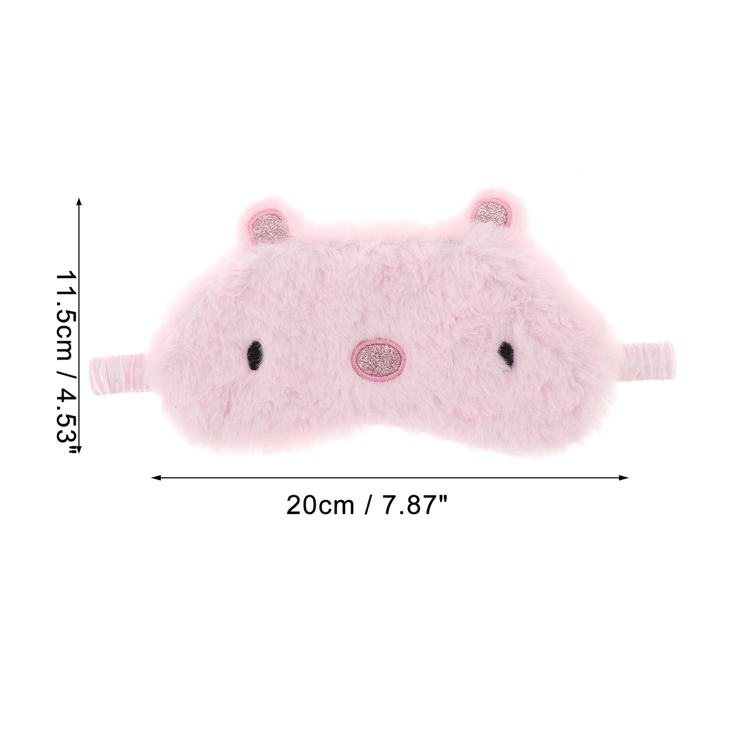 Soft Pig Eyes Sleep Mask Eye Shade Cover for Rest Pink