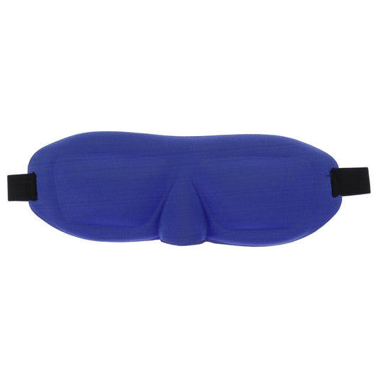 Soft Square 3D Sleep Mask Eye Shade Cover for Rest for Travel Blue