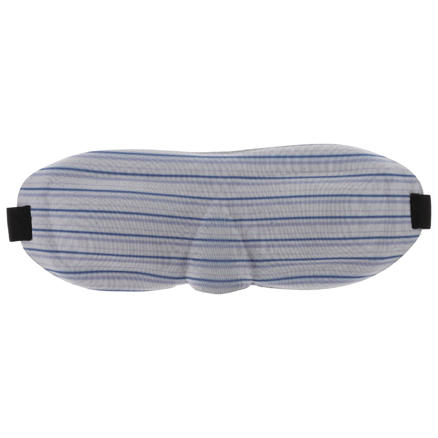 Soft Square Stripes 3D Sleep Mask Eye Shade Cover for Rest for Travel Blue