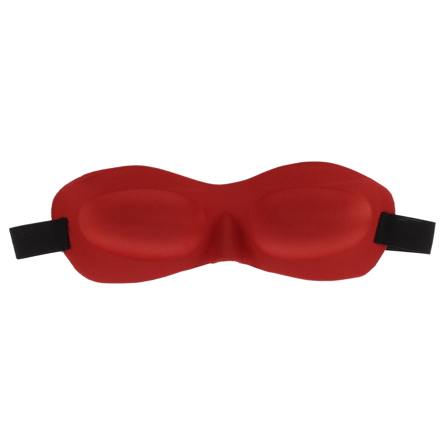 Soft Elastic Band 3D Sleep Eye Mask for Travel Red