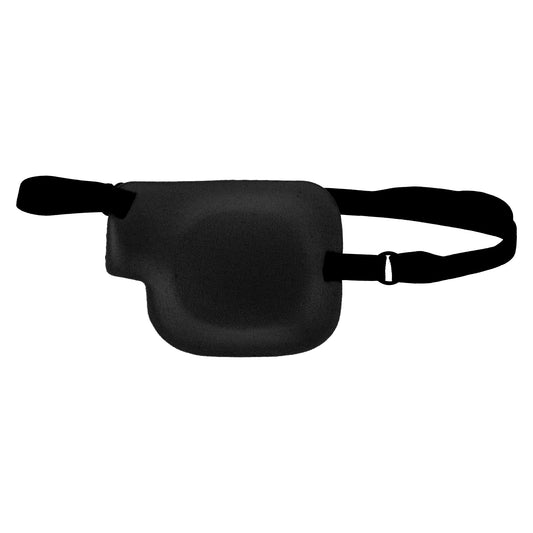 Soft Adjustment Buckle 3D Sleep Mask 1 Pc Left Eye Black