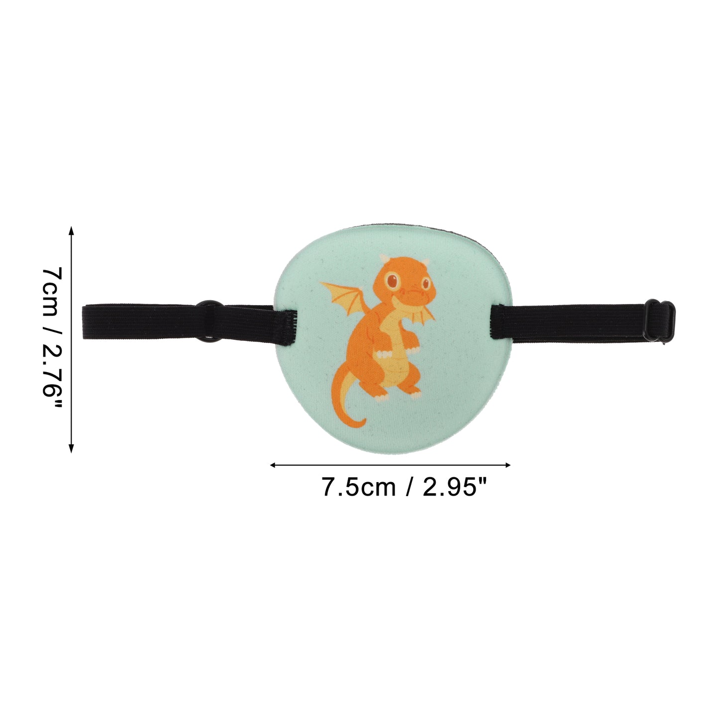 Soft Charizard 3D Sleep Mask Eye Shade Cover for Rest Blue Orange