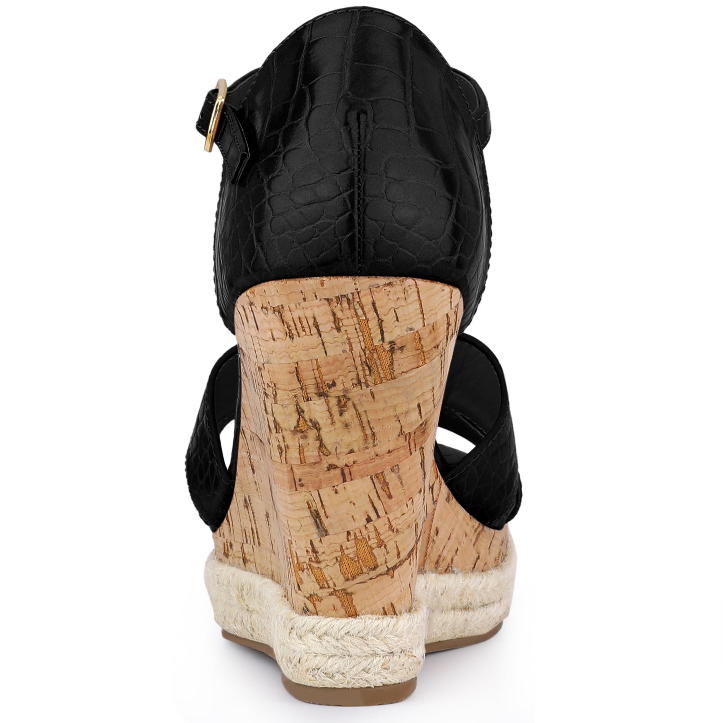 Women's Cork Wedges Platform Wedge Heel Sandals
