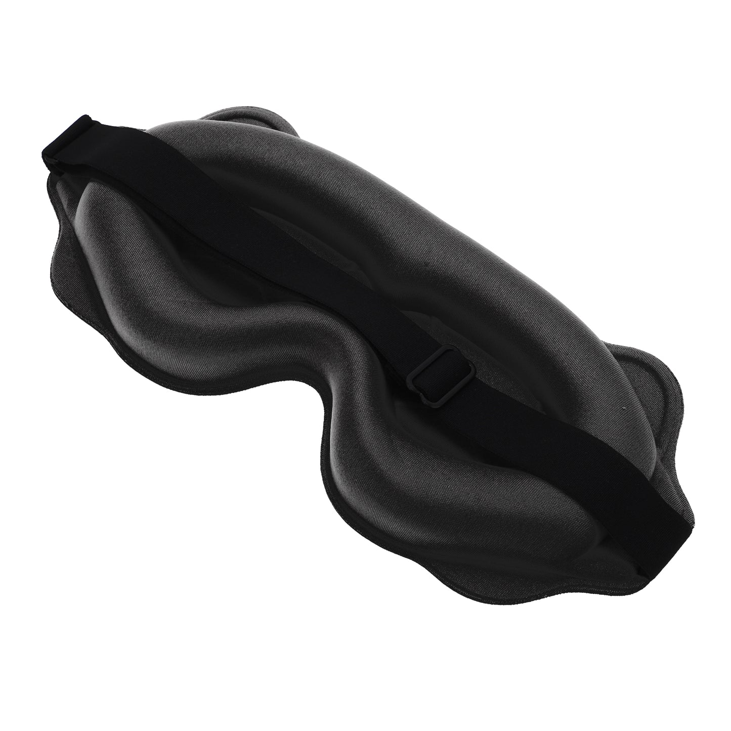 Soft Wave Shape 3D Eye Mask for Travel Office Black