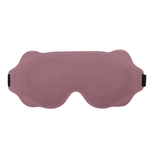 Soft Wave Shape 3D Eye Mask for Travel Office Cameo