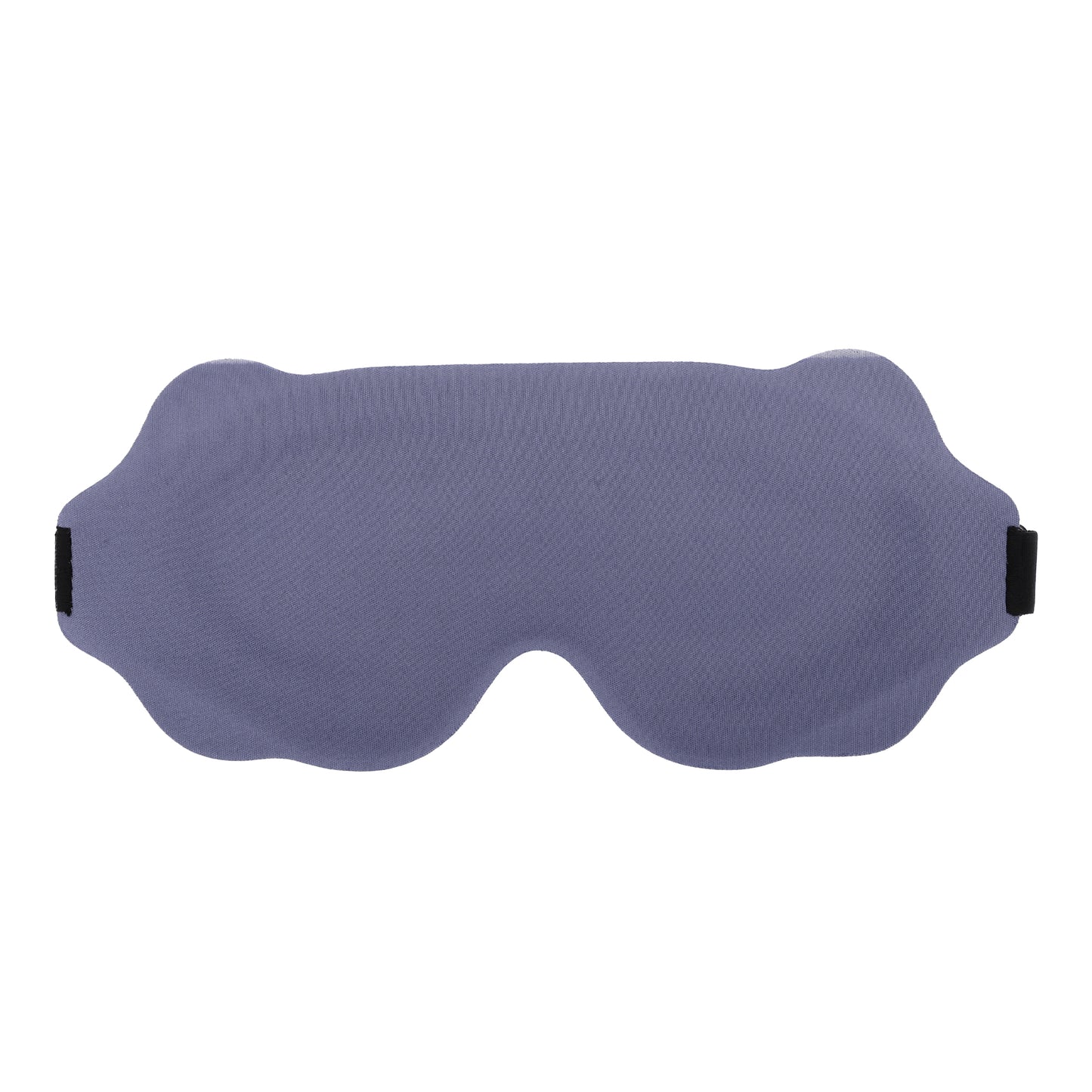 Soft Wave Shape 3D Eye Mask for Travel Office Purple