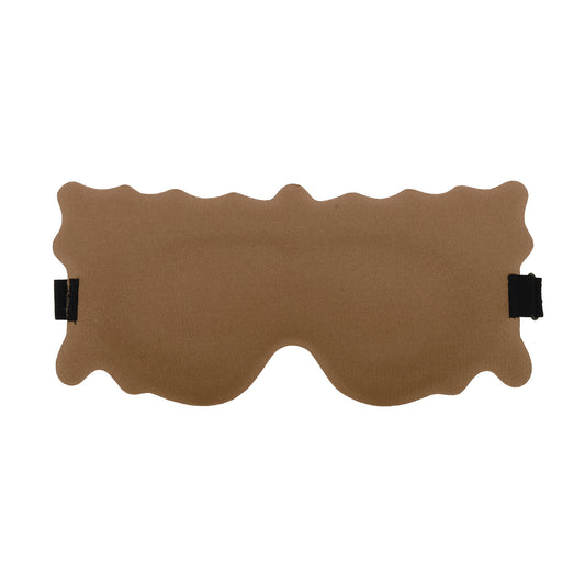 Soft Butterfly Shape 3D Eye Mask for Travel Office Camel
